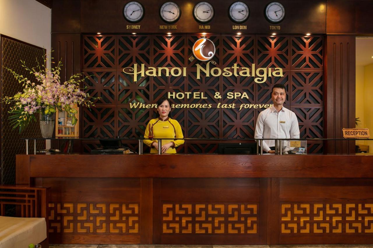 Hanoi Nostalgia Hotel & Spa Eksteriør billede